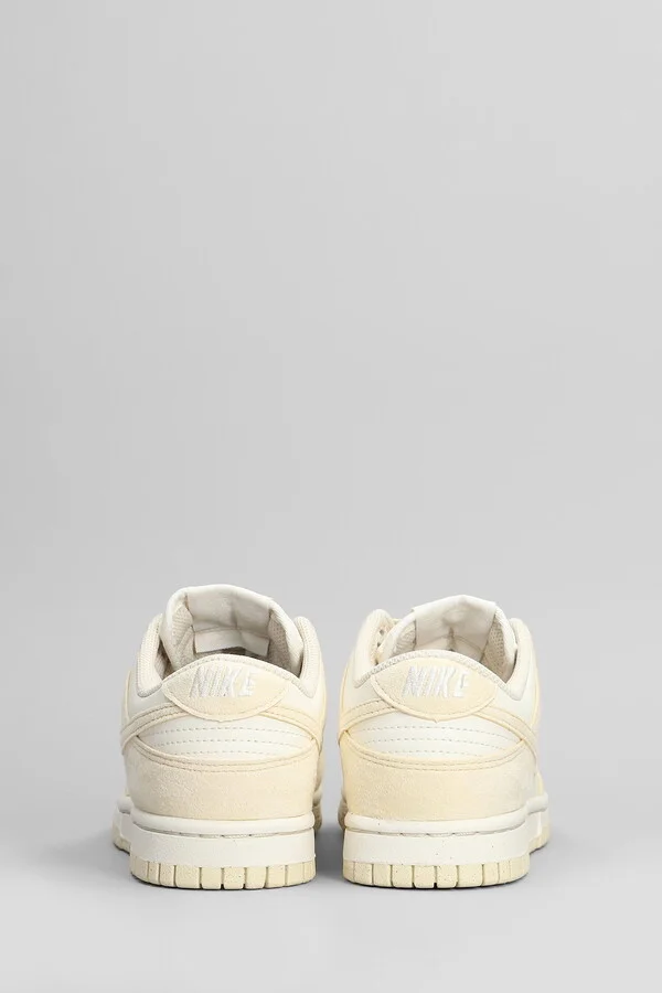 Dunk Low Sneakers In Beige Suede And Leather - Image 4