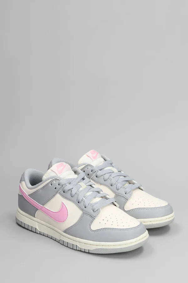 Dunk Low Sneakers In Grey Leather - Image 2