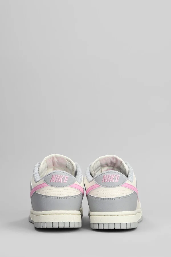 Dunk Low Sneakers In Grey Leather - Image 4
