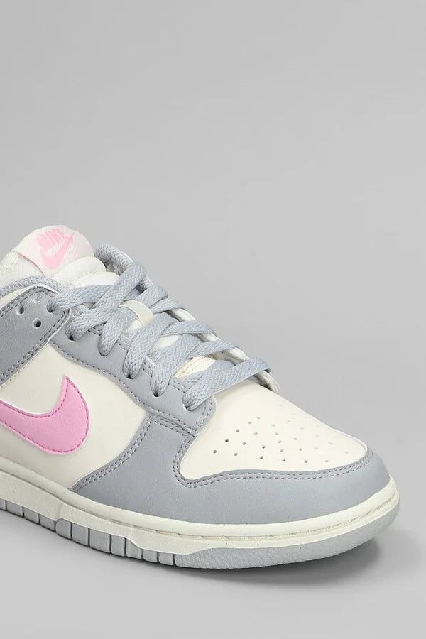 Dunk Low Sneakers In Grey Leather - Image 5
