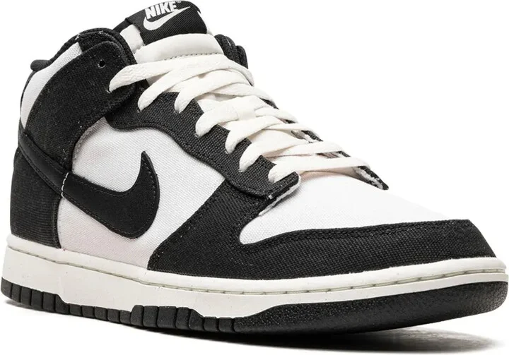 Dunk Mid "Black/White" sneakers - Image 2