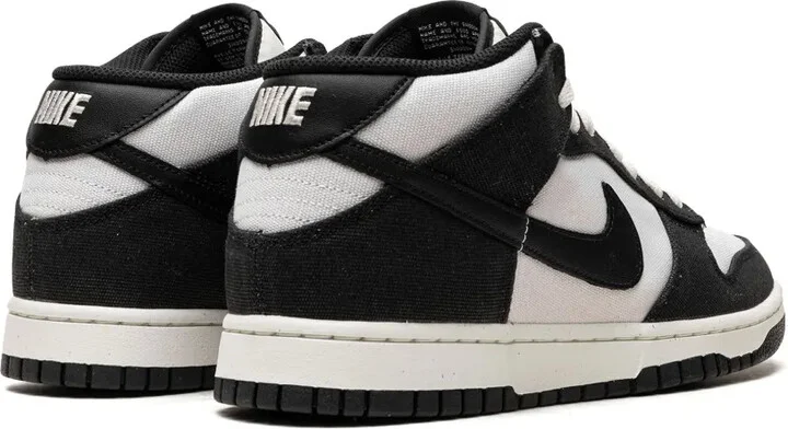 Dunk Mid "Black/White" sneakers - Image 3