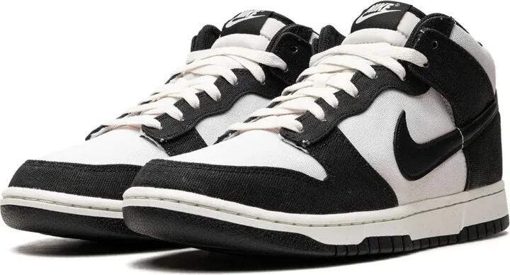 Dunk Mid "Black/White" sneakers - Image 5