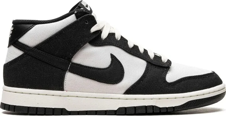Dunk Mid "Black/White" sneakers