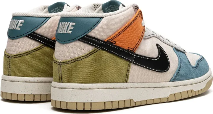 Dunk Mid "Pale Ivory/Multicolor" sneakers - Image 4