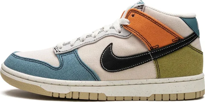 Dunk Mid "Pale Ivory/Multicolor" sneakers - Image 5