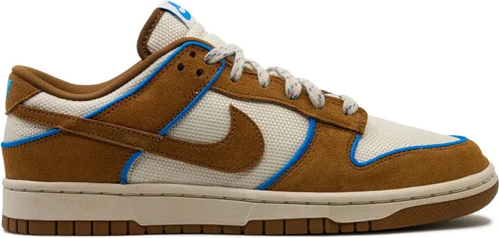 Dunk suede sneakers
