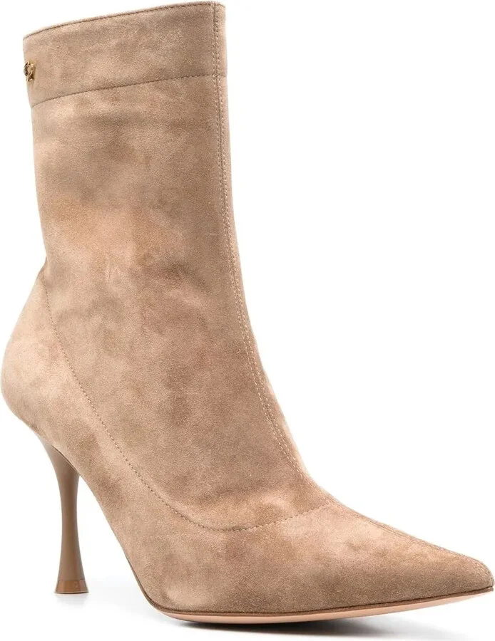 Dunn 85mm suede ankle boots - Image 2