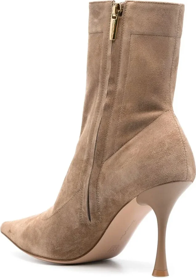 Dunn 85mm suede ankle boots - Image 3