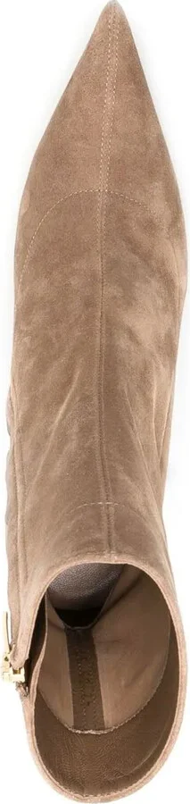 Dunn 85mm suede ankle boots - Image 4