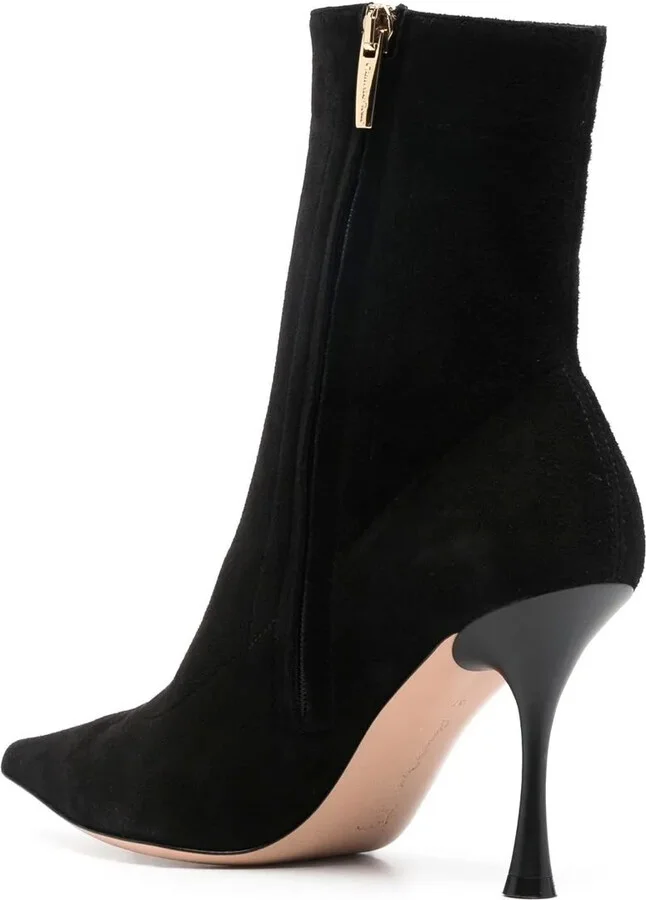 Dunn 85mm suede boots - Image 3