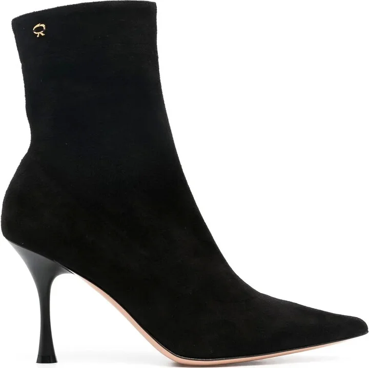 Dunn 85mm suede boots