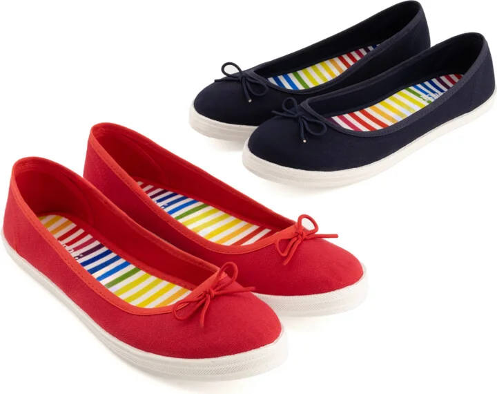 Duo Combo Women's Ballerinas pairs pack