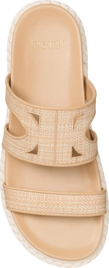 Duo Raffia Sport Slide Sandal - Image 4