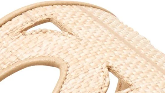 Duo Raffia Sport Slide Sandal - Image 6
