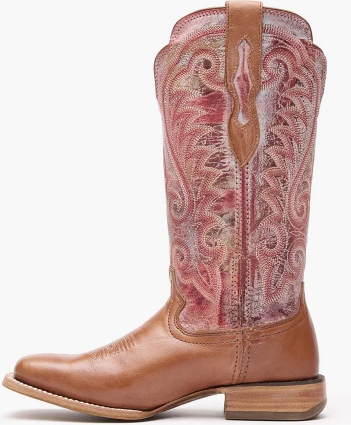 Durango Arena Pro Women's Tawny English Rose Western Boot - Image 5
