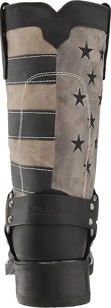 Durango Flag Harness 11 Boot Cowboy Boots Black/Charcoal/Grey : 10 D - Medium, Synthetic/Leather - Image 5