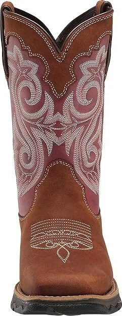 Durango Lady Rebel 10 Western Cowboy Women's Boots Briar Brown/Rusty Red : 6.5 B - Medium, Leather - Image 6