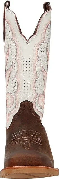 Durango Lady Rebel Protm White Ventilated 12 Women's Shoes Trail Brown/White : 6 B - Medium, Leather - Image 5