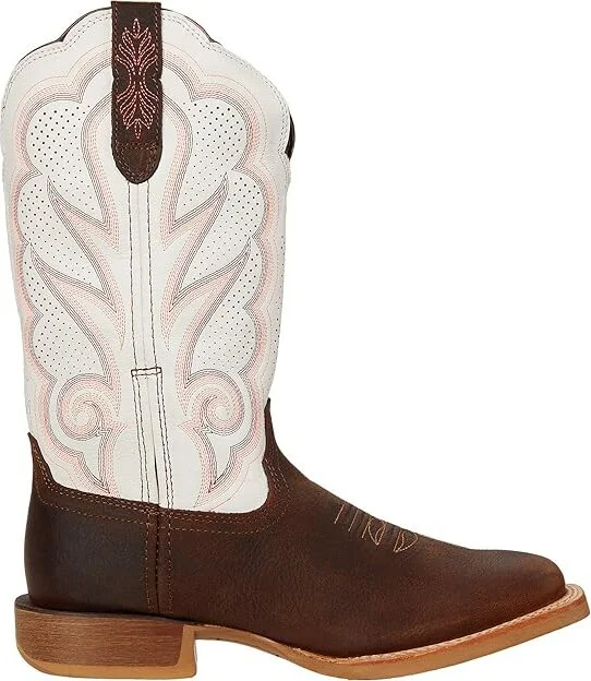 Durango Lady Rebel Protm White Ventilated 12 Women's Shoes Trail Brown/White : 6 B - Medium, Leather - Image 7