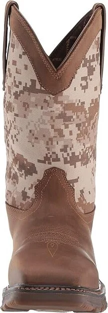 Durango Maverick 11 WP Steel Toe Cowboy Boots Dusty Brown/Digital Camo : 7 D - Medium, Leather - Image 6