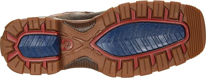 Durango Maverick XP 11 Comp Toe Waterproof Men's Shoes Dark Brown/Vintage Flag : 8 EE - Wide, Leather - Image 3
