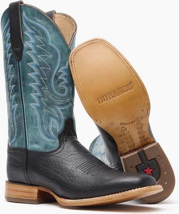 Durango Men's Arena Pro Black and Blue Lagoon Western Boot - Image 2