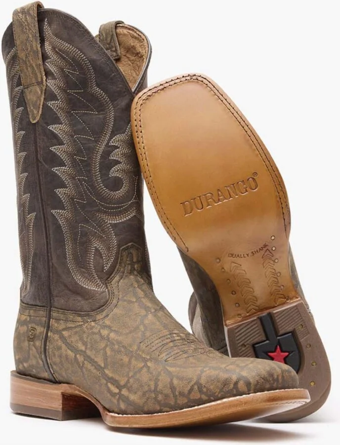 Durango Men's Arena Pro Rustic Tobacco Western Boot - Image 2