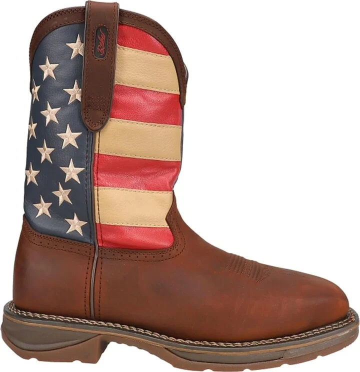 Dark Brown and Union Flag