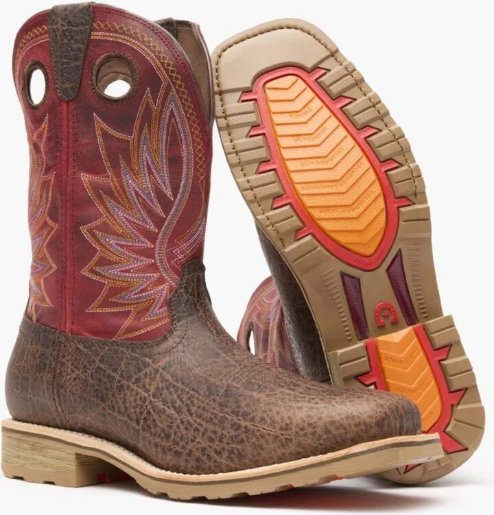Durango Men's Maverick Pro Steel Toe Waterproof Western Work Boot - Image 7