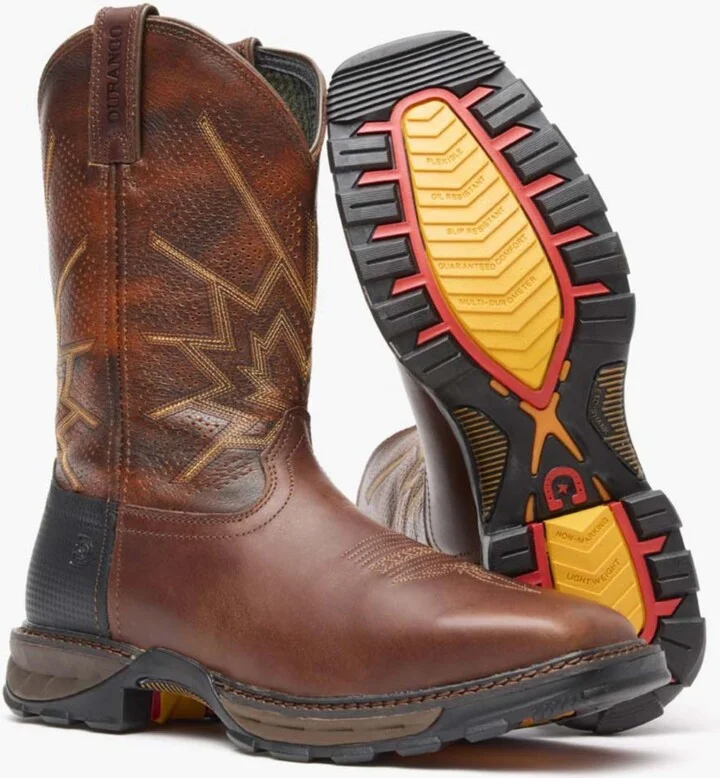 Durango Men's Maverick Xp Steel Toe Ventilated Pull-On Work Boot - Image 2
