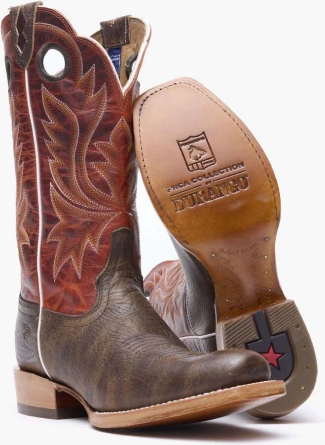 Durango Men's Prca Collection Shrunken Bullhide Western Boot - Image 3