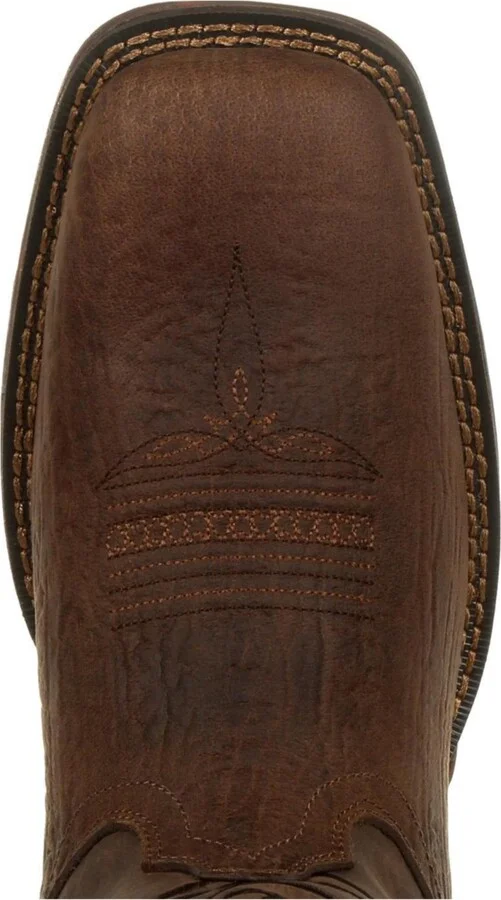 Durango Men's Rebel by Brown Distressed Flag Embroidery Western Boot - Image 6