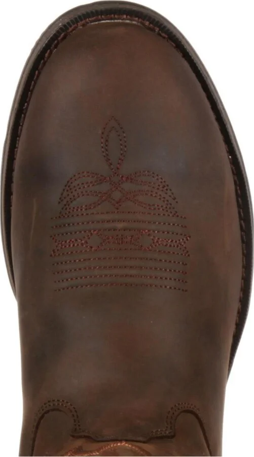 Durango Men's Rebel by Chocolate Pull-On Western Boot - Image 11