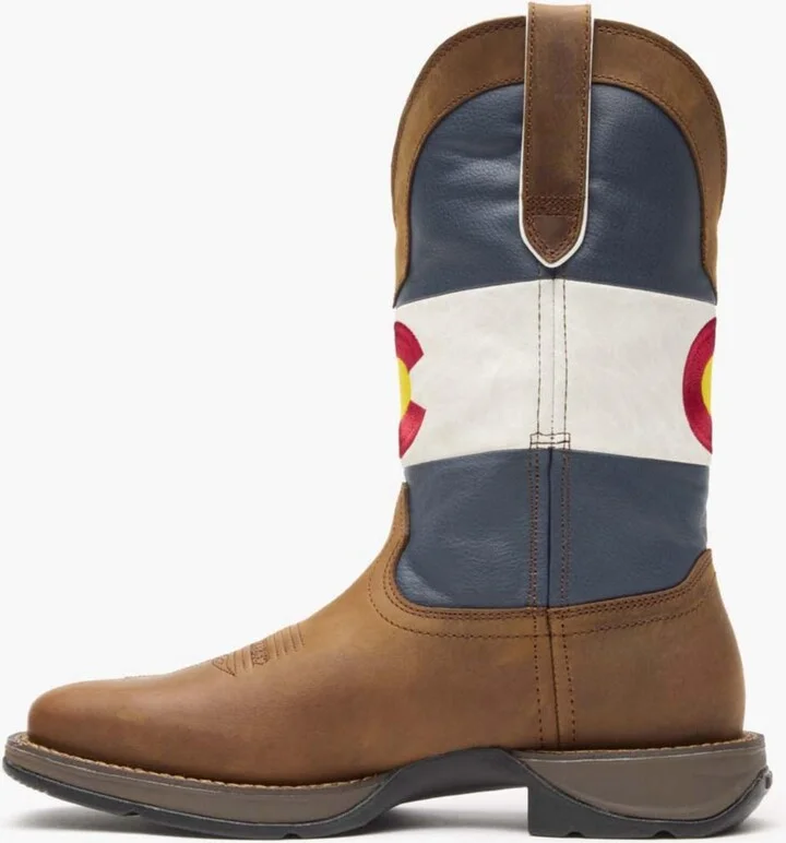 Durango Men's Rebel by Colorado Flag Western Boot - Image 5