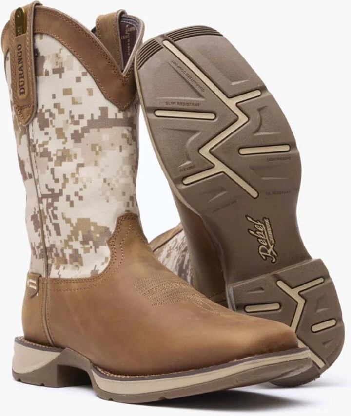 Durango Men's Rebel by Desert Camo Pull-on Western Boot - Image 3