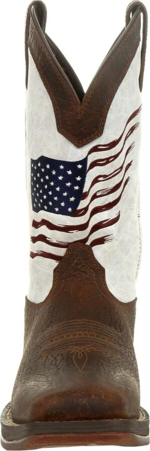 Durango Men's Rebel by Distressed Flag Embroidery Western Boot - Image 3