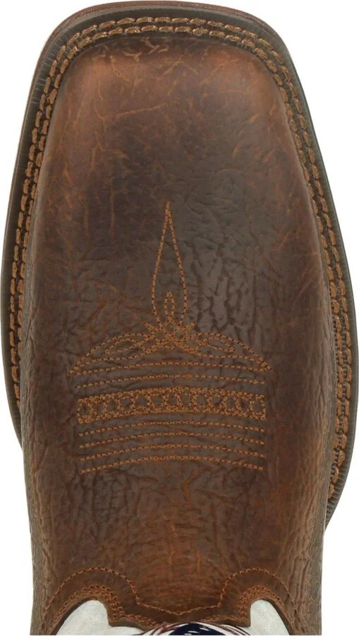 Durango Men's Rebel by Distressed Flag Embroidery Western Boot - Image 6