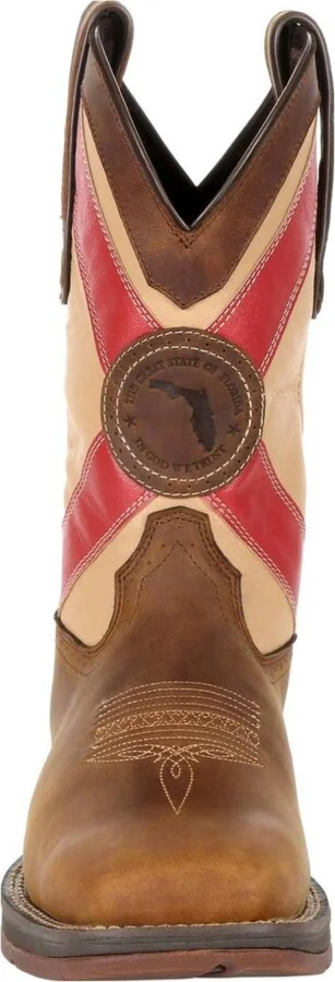 Durango Men's Rebel by Florida State Flag Western Boot - Image 3