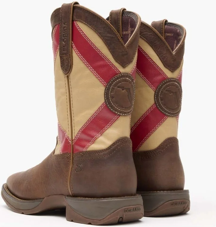 Durango Men's Rebel by Florida State Flag Western Boot - Image 4