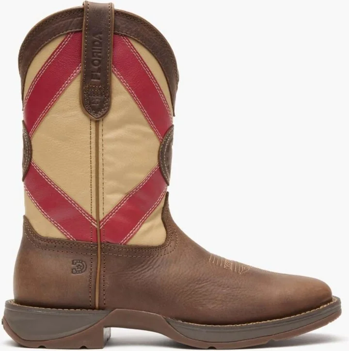 Durango Men's Rebel by Florida State Flag Western Boot - Image 6