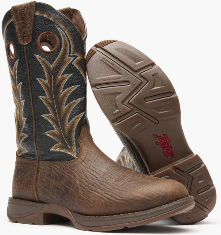 Durango Men's Rebel by Oak Bark Midnight Western Boot - Image 2