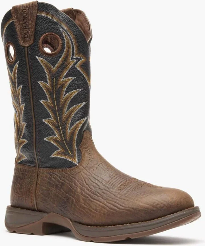Durango Men's Rebel by Oak Bark Midnight Western Boot