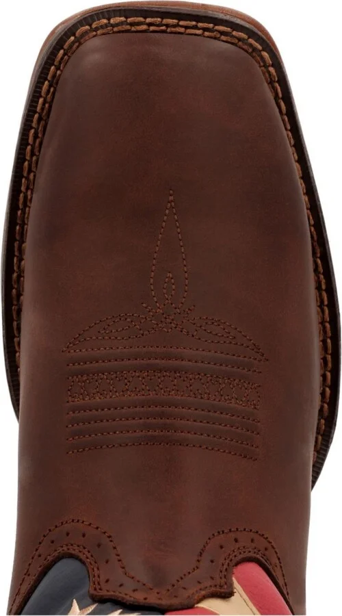 Durango Men's Rebel by Patriotic Pull-On Western Flag Boot - Image 6