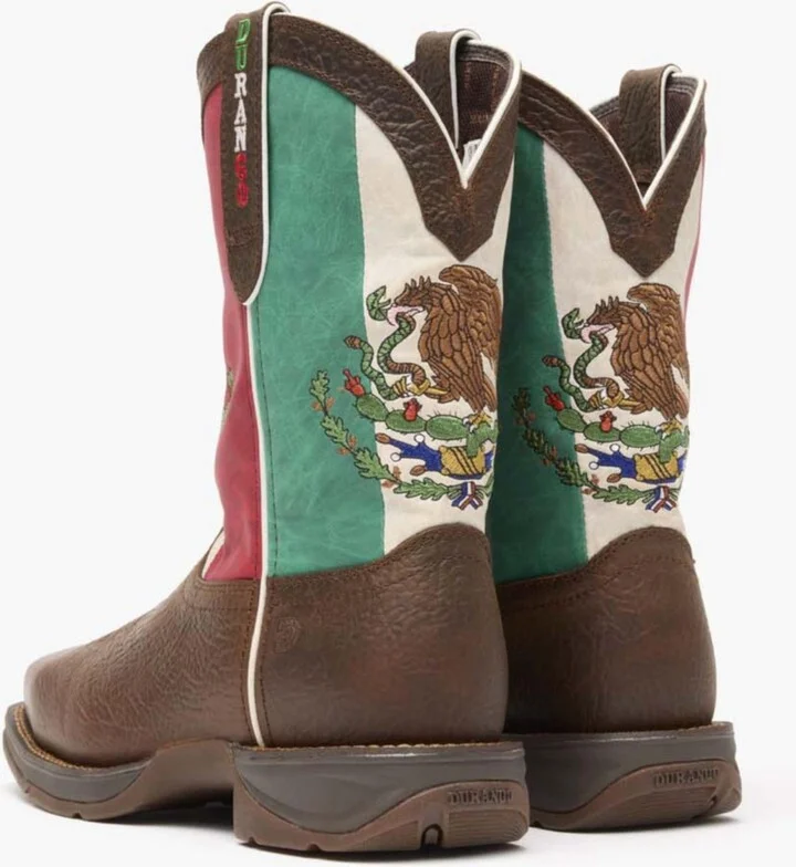 Durango Men's Rebel by Steel Toe Mexico Flag Western Boot - Image 4
