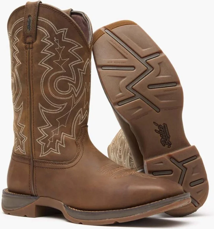 Durango Men's Rebel by Steel Toe Pull-On Western Boot - Image 7