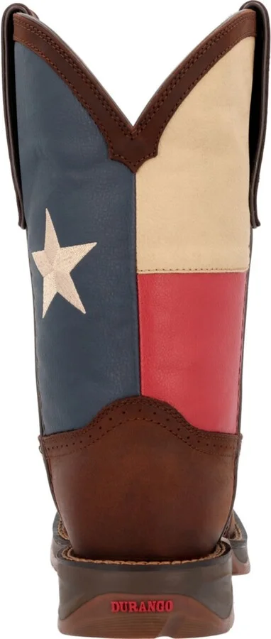 Durango Men's Rebel by Texas Flag Western Boot - Image 4