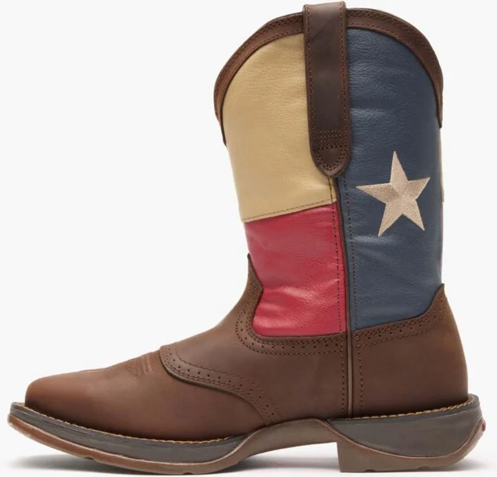 Durango Men's Rebel by Texas Flag Western Boot - Image 5