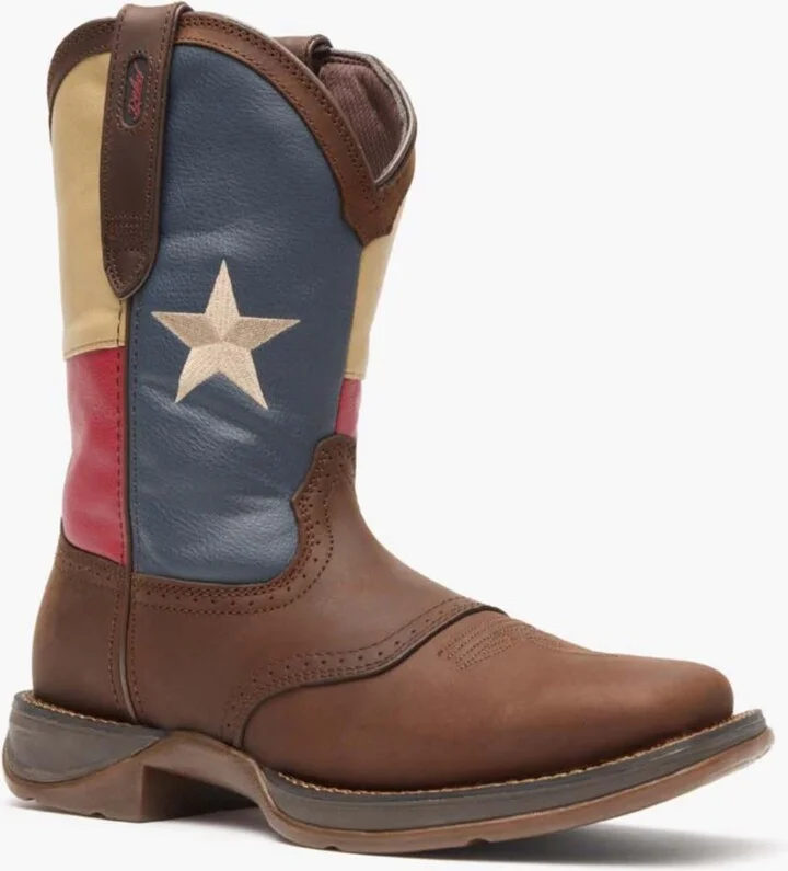 Durango Men's Rebel by Texas Flag Western Boot