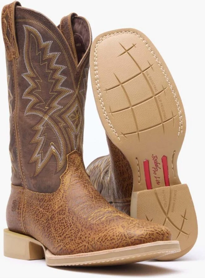Durango Men's Rebel Pro Lite Rustic Tan & Tobacco Western Boot - Image 2